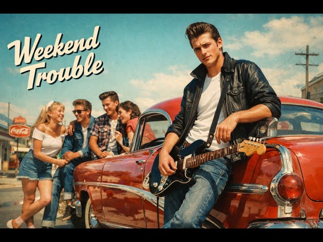 洋楽 TUNE TOWNE XI Weekend Trouble 🔥 1950s Rockabilly Teen Anthem | Twangy Guitar