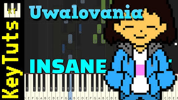 Uwalovania [Swapshift - Undertale AU] - Insane Mode [Piano Tutorial] (Synthesia)