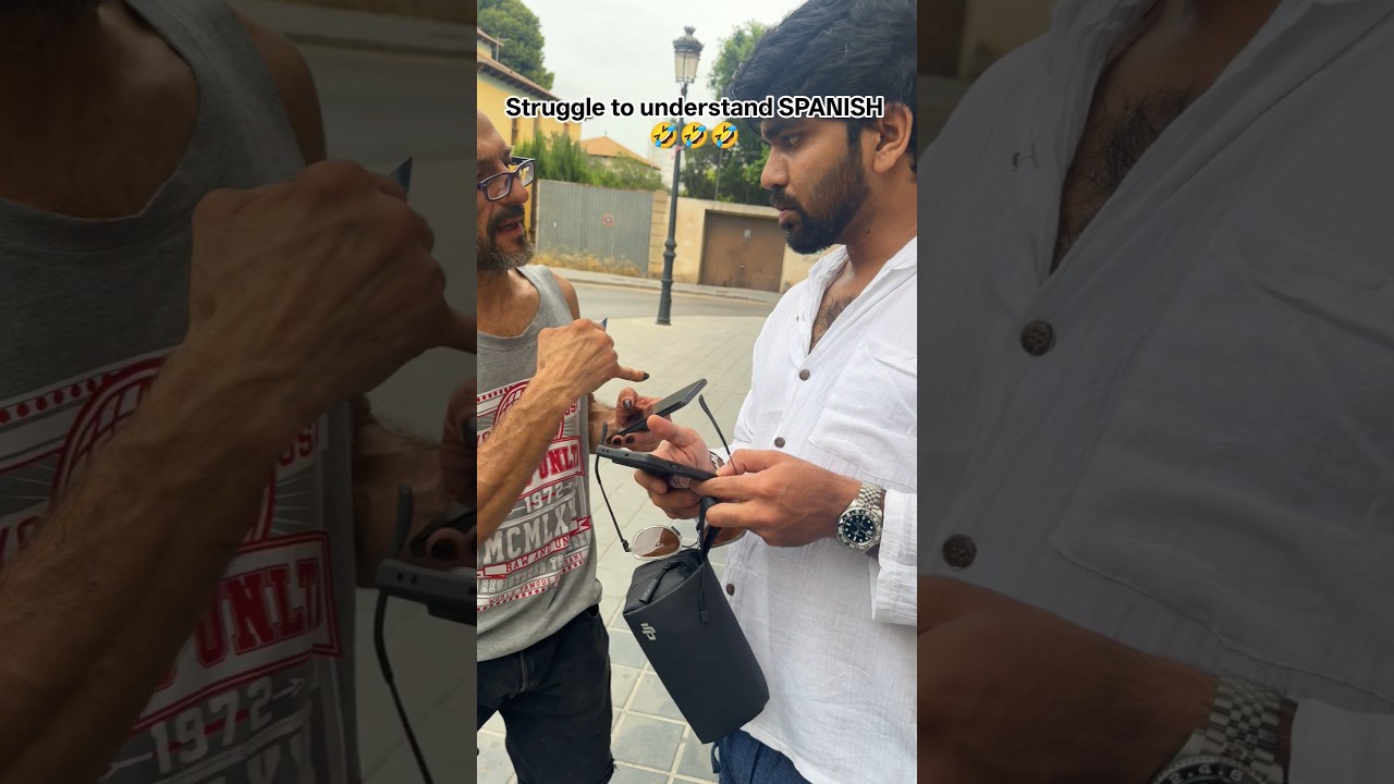 When Bengali meets the SPANISH people 🤣🤣🤣🤣