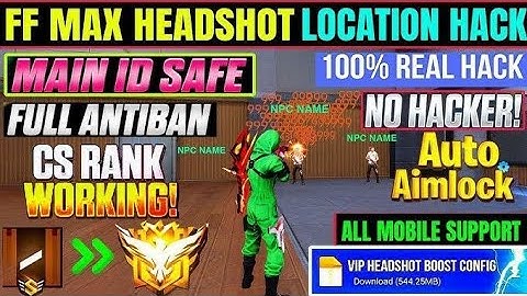 FF Ob47 Update Hack Npc Name | FF Headshot Npc Name Config File Antiban | FF Headshot Panel Ob47