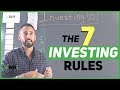 7 Rules of Investing For Beginners (start making money in your 20s)