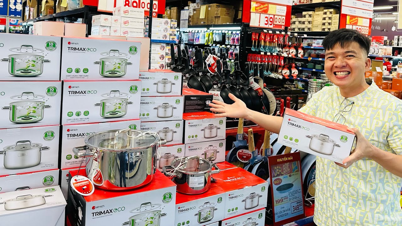 SIÊU THỊ CHÍNH GỐC VIỆT TẾT Bùng Nổ Điện Máy, Gia Dụng Quá Rẻ Nồi Thủy Tinh, Bếp Nướng