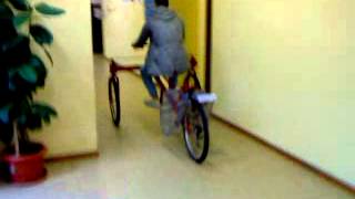 Bici in giro per la scuola