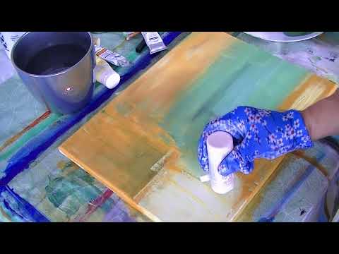 Acrylmalerei Tutorial - Summervibes (schnelle Version)