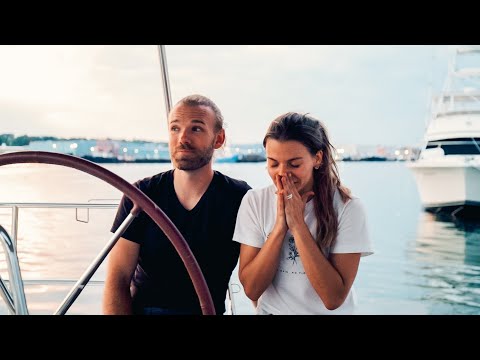 Our SALVAGE SAILBOAT Can't Stay HERE | Expedition Evans 3 thumbnail