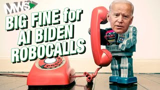 BIG FCC FINE | $6 Million for Using AI President Joe Biden Robocalls!