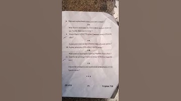 atomic and molecular MSC III sem physics