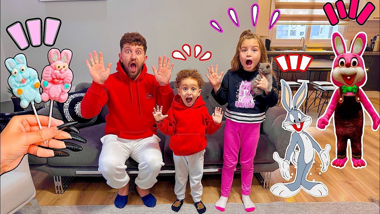 EYVAH SİHİRLİ TAVŞAN GELDİ KUZEY ELİF !!