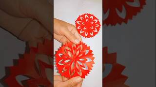 Cara Membuat Bunga 3D Dari Kertas Origami #diyorigami3D #kerajinankertas #vidoeshort