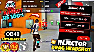 OB40 Free Fire Hack 🤯 Auto Headshot Panel Injector FF Max 🎯 After OB40 Update New Hack|FF Injector screenshot 3