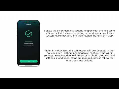 P30 Wi‑Fi Setup with 4STREAM App | Android Step‑by‑Step