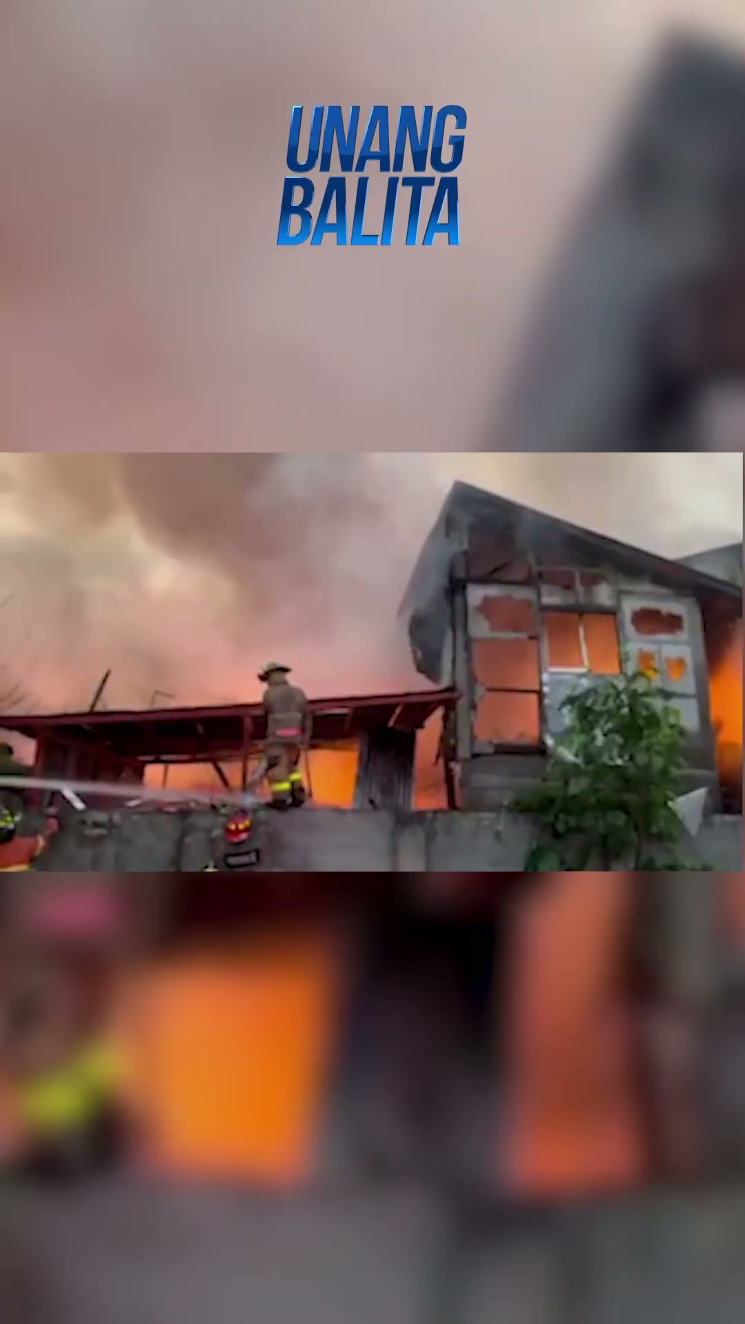 Bahagi ng Brgy. Zapote Uno sa Bacoor, Cavite, nasunog #shorts | Unang Balita