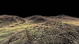 Terrain tessellation - wireframe