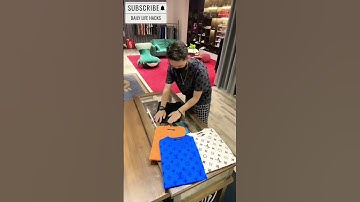 How to fold all types of clothes 20 #diyideas  #dailyhacks  #youtubeshorts   #shorts