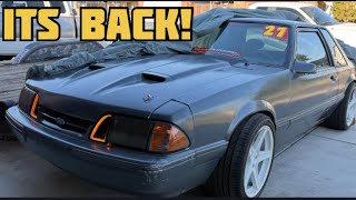 I REBUILT MY DRIFT MUSTANG….NEW MOTOR, NEW CLUTCH, MORE ANGLE!