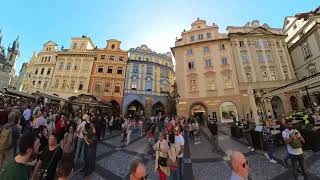 Walking to Prague Astronomical Clock