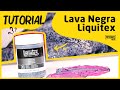 Cmo usar la lava negra de liquitex  totenartcom