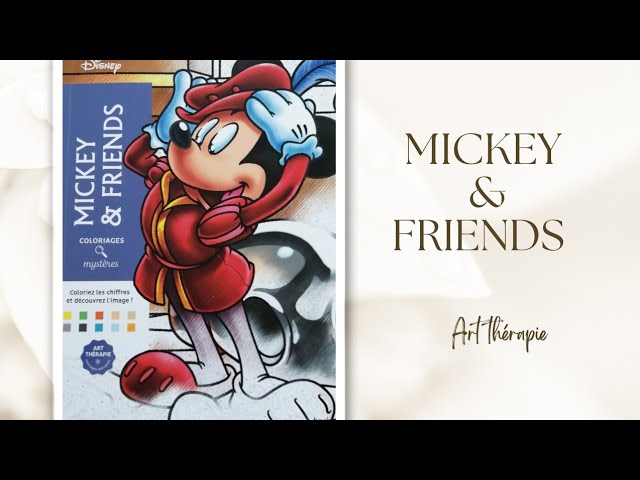 Coloriages mystères Disney - Mickey and friends