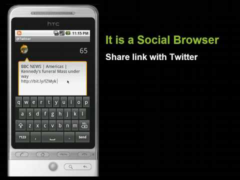 Android Browser Dolphin Browser Demo Video V2