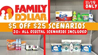 🚨 Family Dollar Couponing 🚨 $5 Off $25 SCENARIOS  (20 + ALL DIGITAL DEALS) 🔥 11/19 ONLY screenshot 5