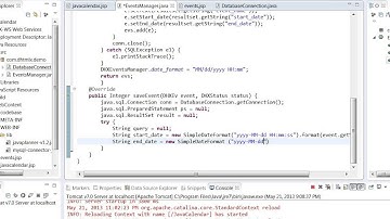 Java Calendar Video Tutorial - PART 2