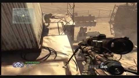 MW2 - Quick Scope montage - 1 v s. 3 - KSI R4MP4G3
