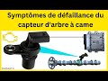 Symptmes de dfaillance du capteur darbre  came  simoauto