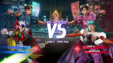 Marvel Vs. Capcom Infinite (Chun-Li/Zero) Vs (Chun-Li/Morrigan)