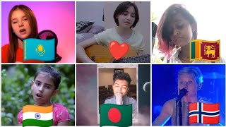 AURORA - Runway cover vs original singer ।। #battleofsong #music #aurorarunway #battle #song