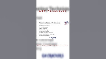 White Box Testing Techniques | QA Crackers | Shorts