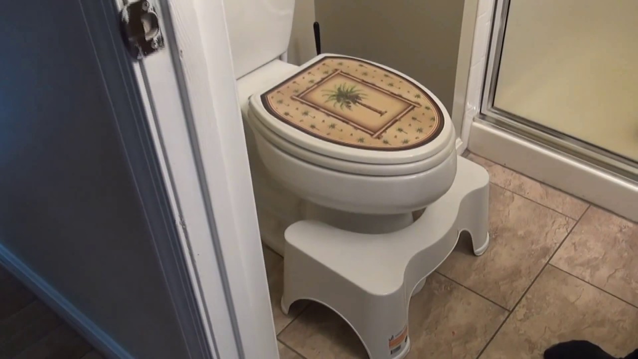 SQUATTY POTTY TOILET STOOL😏 Shark Tank Product Review 🉐 YouTube