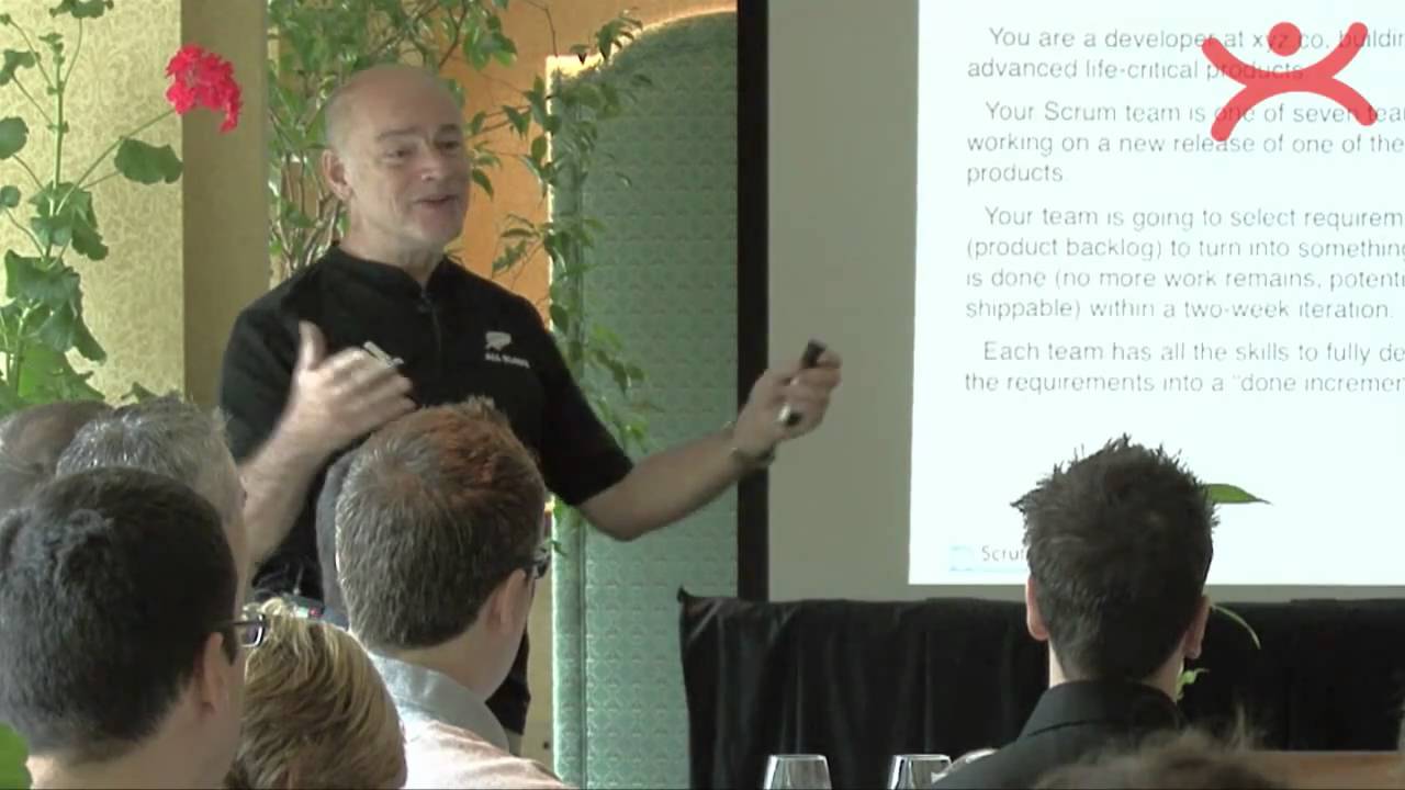 Succeeding With Scrum - a conference by Ken Schwaber (part 1/3)