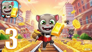 Talking Tom Gold Run - Gameplay Walkthrough Part 3 (Android,iOS)