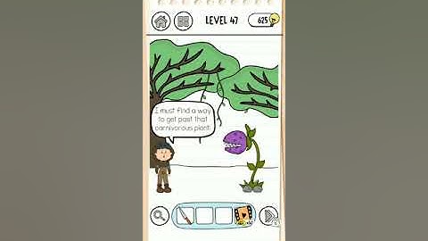 Brain test 3 level #47 walkthrough solution