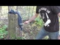 Тест ножей на поражающую способность против джинсы