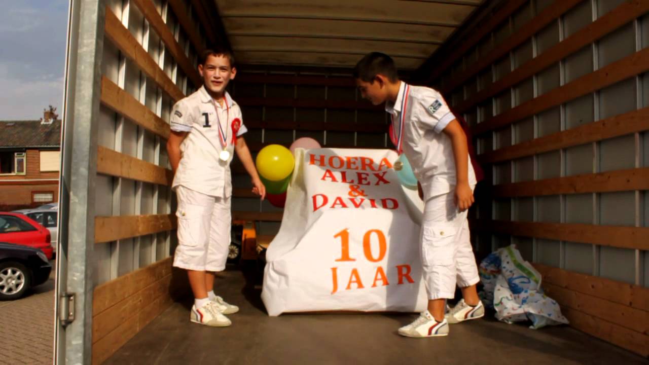 David & Alex 10 jaar!