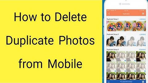 how to delete duplicate photos from mobile | how to remove duplicate photos from mobile