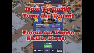 Last War -  Air Edition! "What Hero Skills To Invest In?" screenshot 1