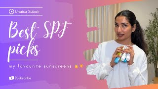 My Everyday Sunscreen Picks ☀️🧴| Unaisa Subair