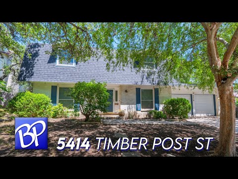 5414 Timber Post St, San Antonio, TX home video tour