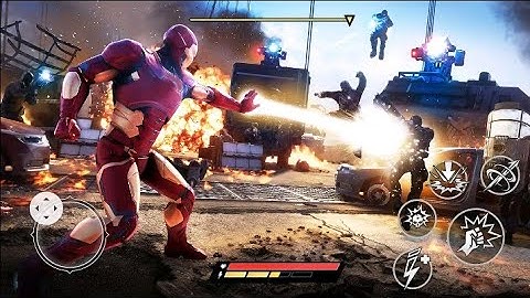 Iron Hero Super Hero Fighting Android IOS Walkthrough New Gameplay Video 2022#gems_bhai