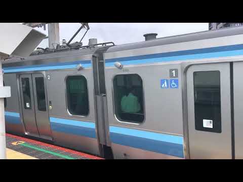 相模線e131系　上溝駅発車