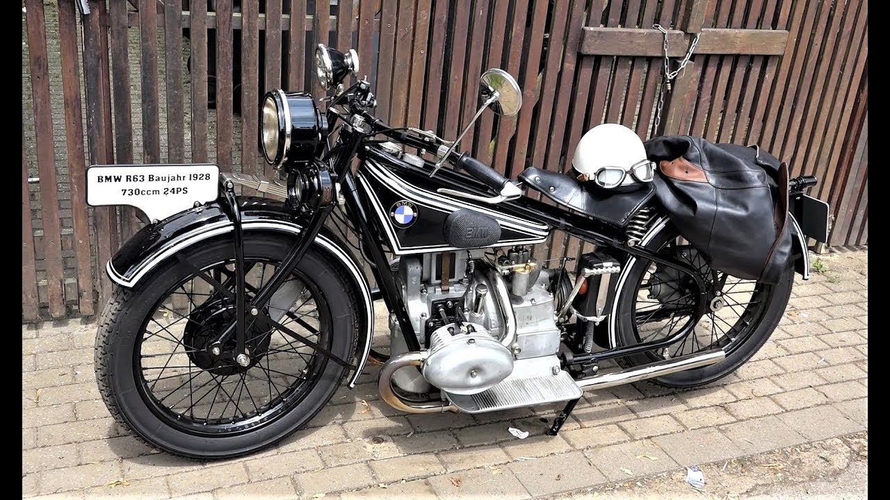BMW - R63 - 750ccm -  24 PS -  Bj 1928 - Starten