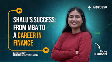 MBA to Finance Expert: Shalu
