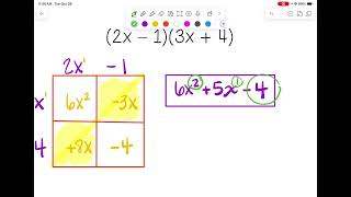 M9 Alg 1 Unit 6 Day 4 Notes