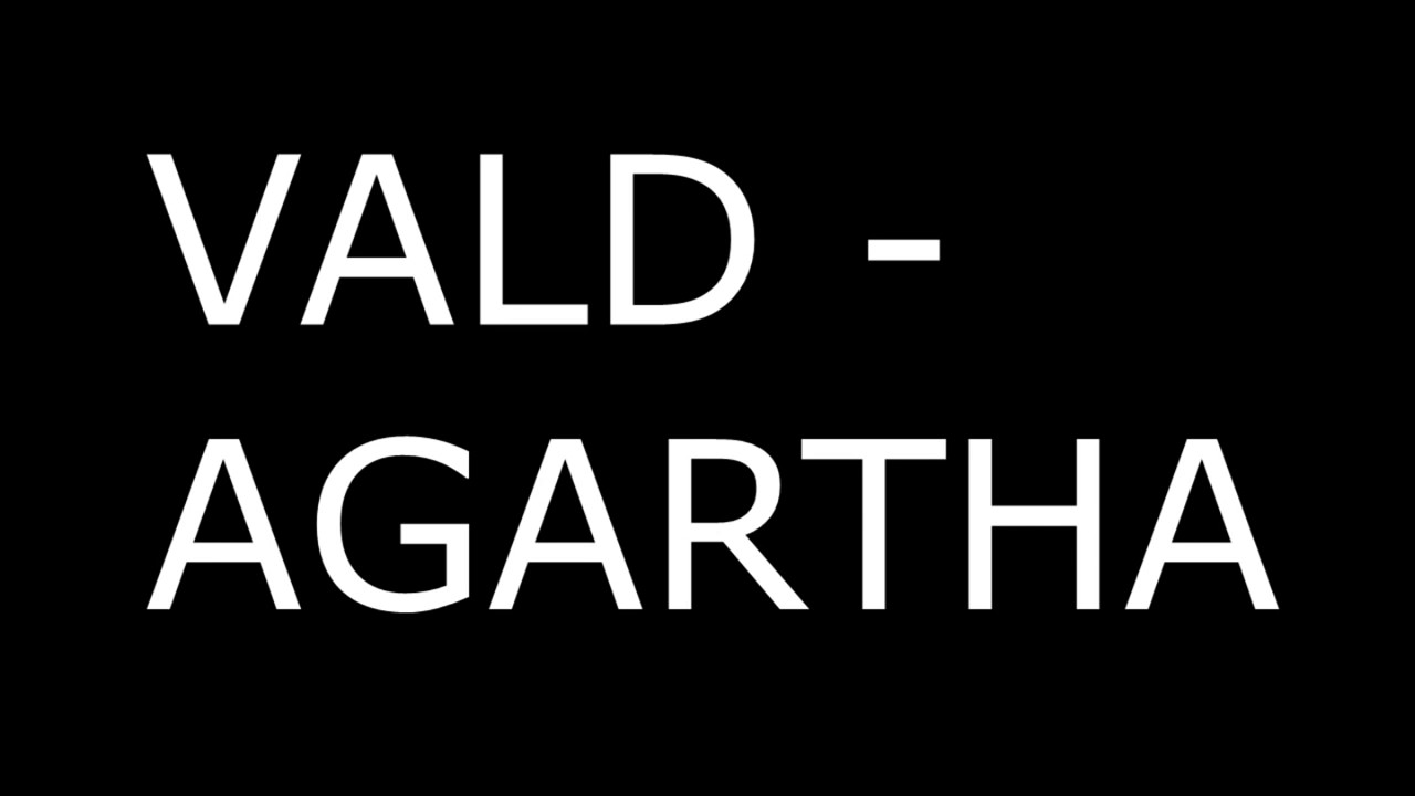 L'ALBUM DE VALD - AGARTHA //  FREE DOWNLOAD //.
