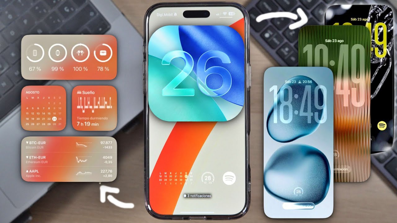 Personaliza tu iPhone con iOS 26 en minutos! ⚡️🚀 - YouTube