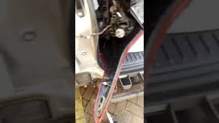 Ford Focus Leaking Boot. Back Vents loose