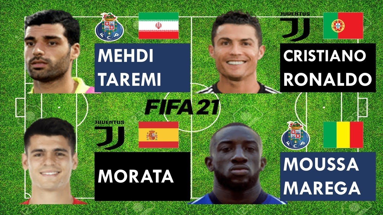 Mehdi Taremi vs Cristiano Ronaldo vs Morata vs Moussa Marega - FIFA 21