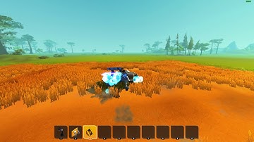 Fastest Hover Car Ever | Scrap Mechanic | My own creation